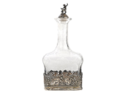 Silverware, CARAFE,  silver/glas, in auction: Christmas – Saturday 13 December