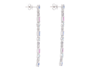 Jewellery - EARRINGS, 18K white gold - View 2