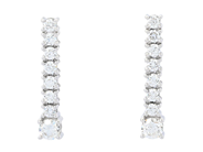Jewellery - EARRINGS, 18K white gold - View 1