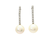 Jewellery, PEARL EARRINGS, 18K white gold, in auction: Christmas – Saturday 13 December