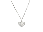 Jewellery, PENDANT WITH CHAIN, heart, in auction: Christmas – Saturday 13 December