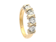 Jewellery, ETERNITY RING, 18K gold, in auction: Lilla jewellery – Tuesday 16 December 2025