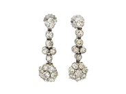 Jewellery, EARRINGS, platinum, in auction: Lilla jewellery – Tuesday 16 December 2025