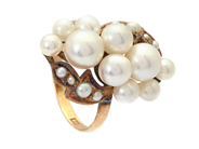 Jewellery, RING, 18K gold, in auction: Christmas – Saturday 13 December