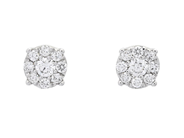 Jewellery - EARRINGS, 18K white gold - View 1