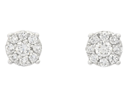 Jewellery - EARRINGS, 18K white gold - View 1