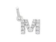 Jewellery - LETTER PENDANT, letter M - View 1