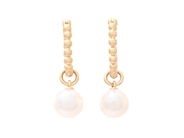 Jewellery - PEARL EARRINGS, 18K gold - View 1
