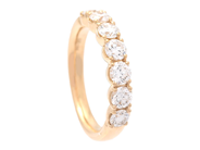 Jewellery - ETERNITY RING, 18K gold - View 1