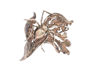 Jewellery, BROOCH, sterling silver, in auction: General – Tuesday 17 February