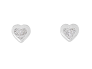 Jewellery, SOLITAIRE EARRINGS, 18K white gold, in auction: Lilla jewellery – Tuesday 16 December 2025