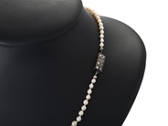 Jewellery - PEARL NECKLACE, cultured pearls approx. 3-7,5 mm - View 2