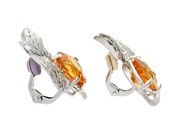 Jewellery - EARRINGS, 18K white gold - View 2