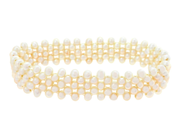 Jewellery - PEARL BRACELET, cultured freshwater pearls approx. 3,0 - 4,0 mm - View 1