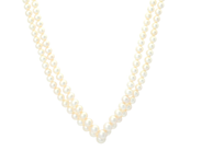 Jewellery - PEARL NECKLACE, two rows - View 1