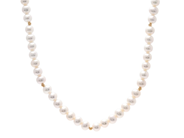 Jewellery - PEARL NECKLACE, cultured freshwater pearls approx. 6,0 - 7,0 mm - View 1