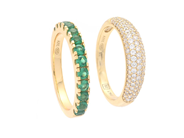 Jewellery, ANI JEWELS, 2 items rings, in auction: General – Tuesday 3 March