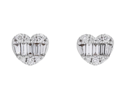 Jewellery - EARRINGS, 18K white gold - View 1