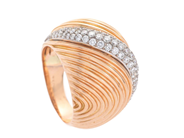 Jewellery - RING, 18K rose gold - View 1