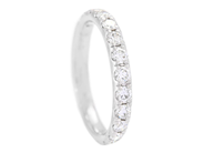 Jewellery, ETERNITY RING, platinum, in auction: Lilla jewellery – Tuesday 16 December 2025