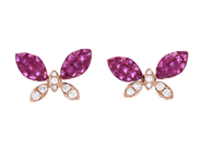 Jewellery - EARRINGS, 18K rose gold - View 1