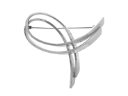 Jewellery, BROOCH, silver, in auction: General – Tuesday 17 February