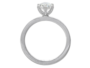 Jewellery - SOLITAIRE RING, 18K white gold - View 2