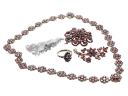 Jewellery, JEWELLERY SET, silver/yellow metal, in auction: General – Tuesday 17 February