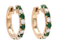 Jewellery - HOOP EARRINGS, 18K gold - View 1