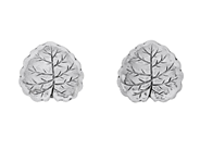 Jewellery - EARRINGS, leaf motif - View 1