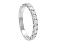Jewellery - ETERNITY RING, 18K white gold - View 1