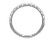 Jewellery - ETERNITY RING, 18K white gold - View 2