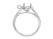 Jewellery - RING SETTING, 18K white gold - View 2