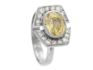 Jewellery, RING, 18K white gold, in auction: Lilla jewellery – Tuesday 16 December 2025