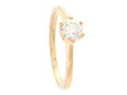 Jewellery, SOLITAIRE RING, 18K gold, in auction: Lilla jewellery – Tuesday 16 December 2025