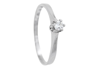 Jewellery, SOLITAIRE RING, 18K white gold, in auction: General – Tuesday 20 January 2026