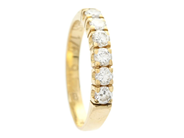 Jewellery - ETERNITY RING, 18K gold - View 1