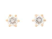 Jewellery - SOLITAIRE EARRINGS, 18K gold - View 1