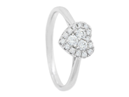 Jewellery - RING, 18K white gold - View 1