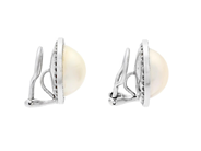 Jewellery - EARRINGS, 18K white gold - View 2