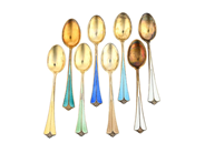 Silverware, DAVID ANDERSEN, coffee spoons, in auction: NewYear – Saturday 27 December 2025