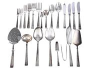 Silverware, FLATWARE, 143 parts, in auction: NewYear – Saturday 27 December 2025