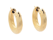 Jewellery, HOOP EARRINGS, 18K gold, in auction: General – Tuesday 17 February
