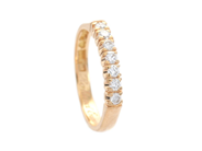 Jewellery, ETERNITY RING, 18K gold, in auction: Lilla jewellery – Tuesday 13 January