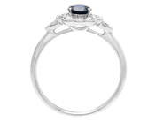 Jewellery - CLUSTER RING, 18K white gold - View 2