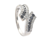 Jewellery, RING, 14K white gold, in auction: Lilla jewellery – Tuesday 13 January