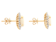 Jewellery - CLUSTER EARRINGS, 18K gold - View 2