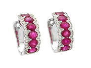 Jewellery - EARRINGS, 18K white gold - View 1