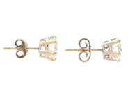 Jewellery - SOLITAIRE EARRINGS, 18K white gold - View 2