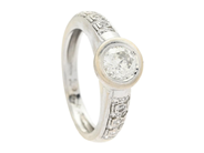 Jewellery - RING, 14K white gold - View 1